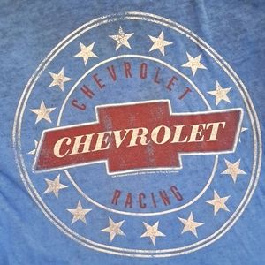 GM 'Chevrolet Racing' Ultralight Men's XLT T-Shirt - Sporty and Lightweight